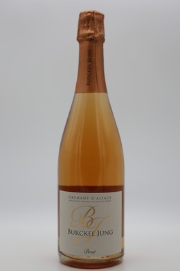 Rosé brut Crémant d´Alsace AOP, trocken, Burckel-Jung aus Elsass (Frankreich)
