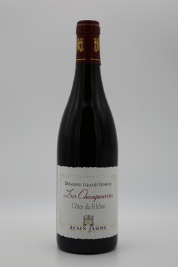 C.d.R. Champauvins rot AOC, trocken, Domaine Grand Veneur aus Côtes du Rhône (Frankreich)